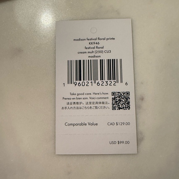 Kate Spade Boxed Madison Floral Small Slim Card Holder (NIB) - Picture 4 of 7